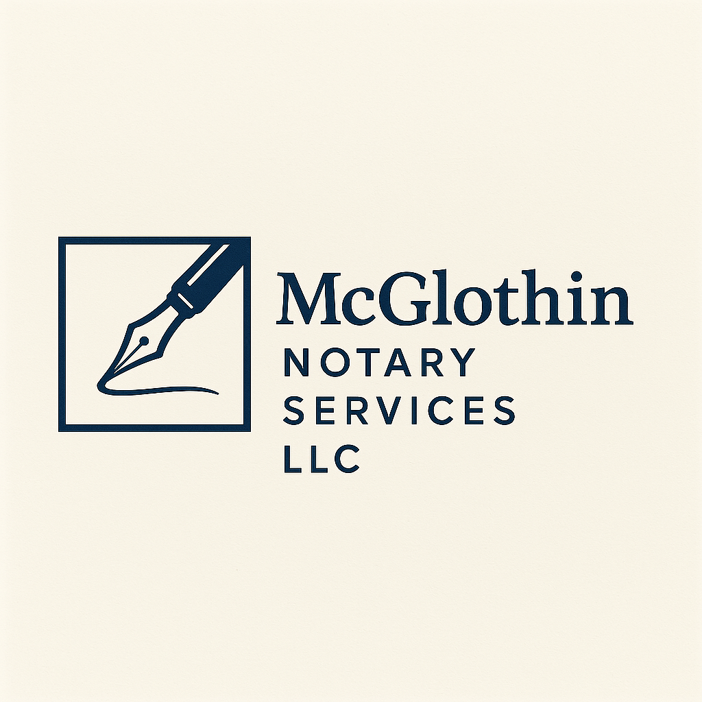 McGlothin Notary Services LLC logo